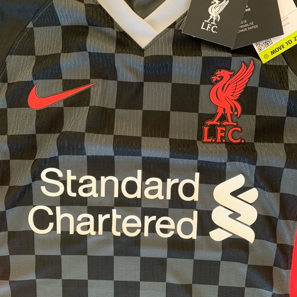 Nike Vaporknit 20/21 Liverpool Jersey Third Jersey - Picture 5 of 9